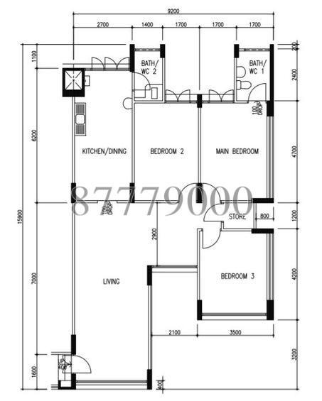 Blk 107 Towner Road (Kallang/Whampoa), HDB 4 Rooms #158616372
